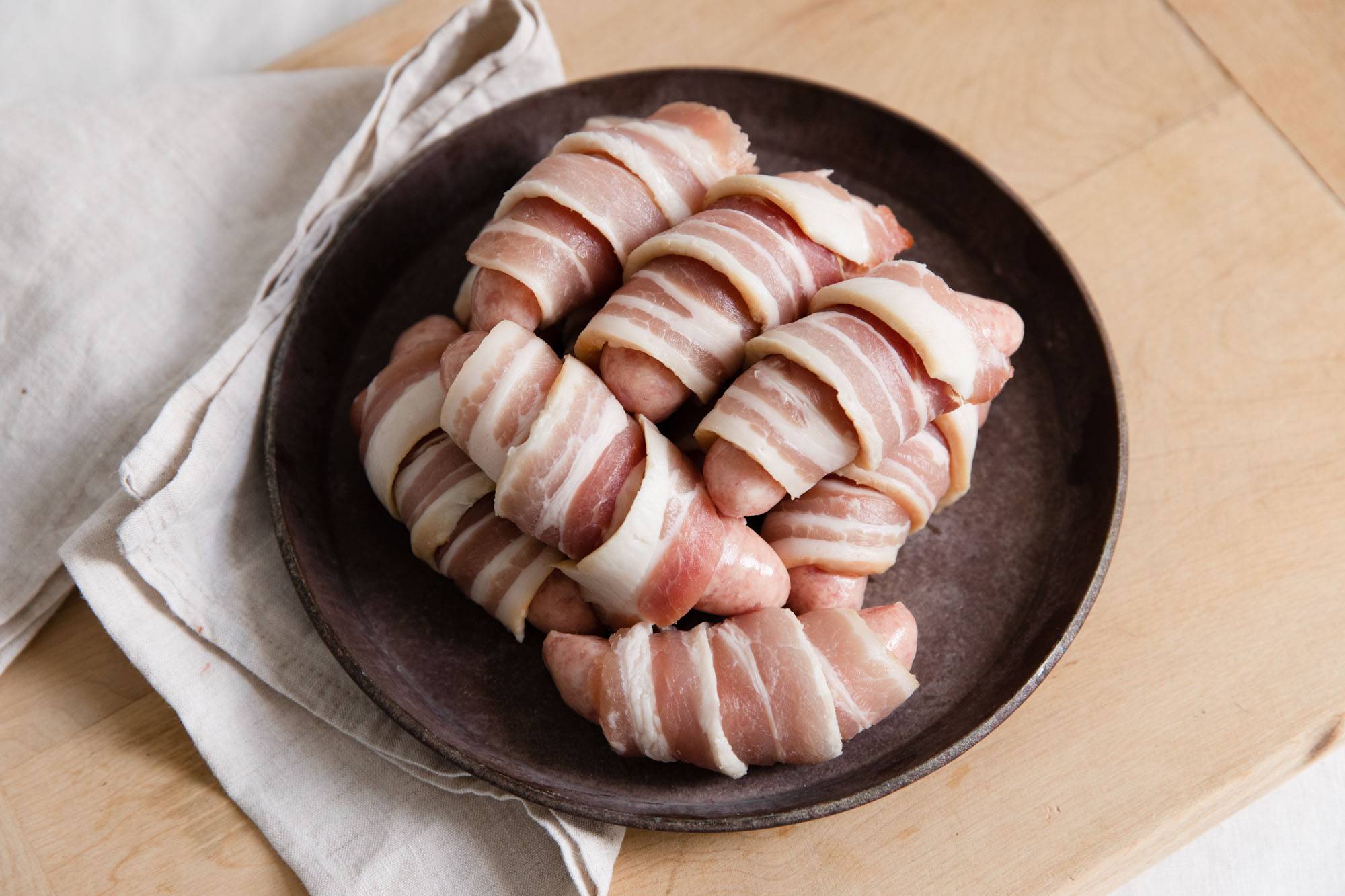 Cranberry and rosemary pigs in blankets