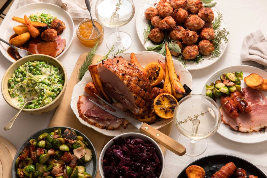 Small Hamper - Banburys 5kg bronze turkey & Primrose Herd delicious pork