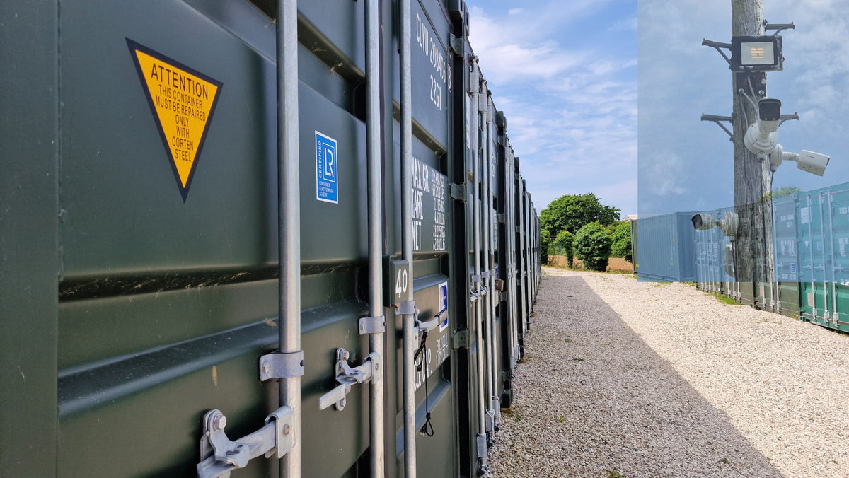 Secure Self Storage Container — St Eval, near Padstow, Cornwall